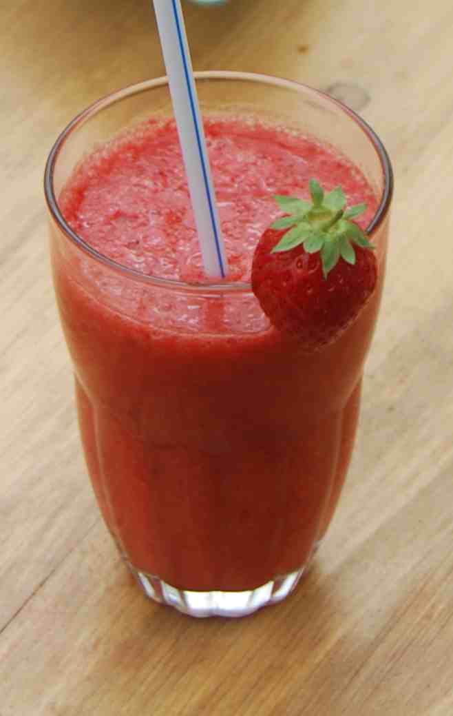 strawberry smoothie